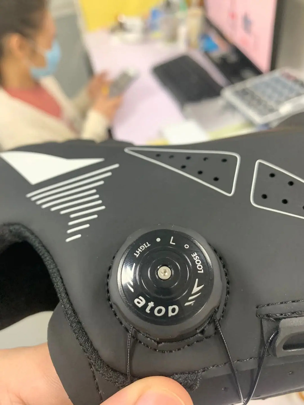 1 cycling shoes ATOP buckle