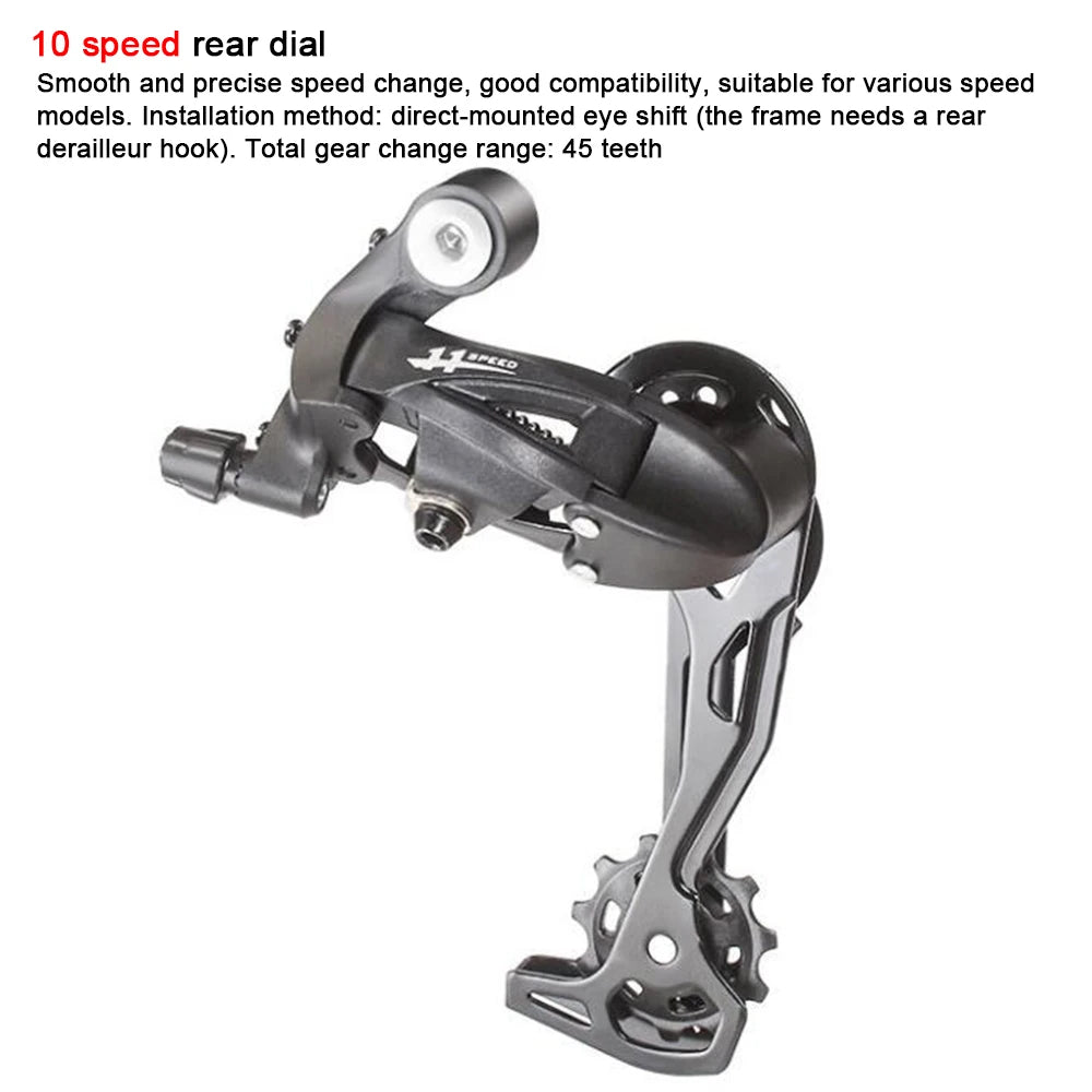 MTB Bicycle Rear Derailleur 7/8/9 10 11 12 Speed Change Gear for Mountain Bike Back Transmission Mechanical Gear Shifting Device