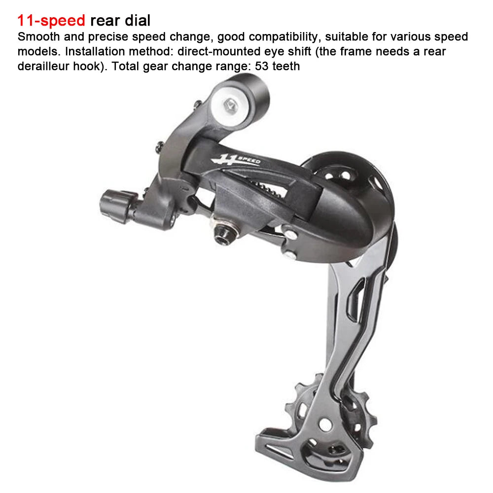 MTB Bicycle Rear Derailleur 7/8/9 10 11 12 Speed Change Gear for Mountain Bike Back Transmission Mechanical Gear Shifting Device