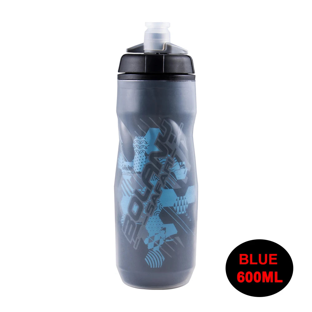 Bolany Bicycle Water Bottle 600ml Light Mountain Bottle PP5 Heat - And Ice-protected Outdoor Sports Cup Cycling Equipment
