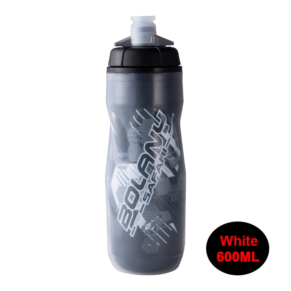 Bolany Bicycle Water Bottle 600ml Light Mountain Bottle PP5 Heat - And Ice-protected Outdoor Sports Cup Cycling Equipment