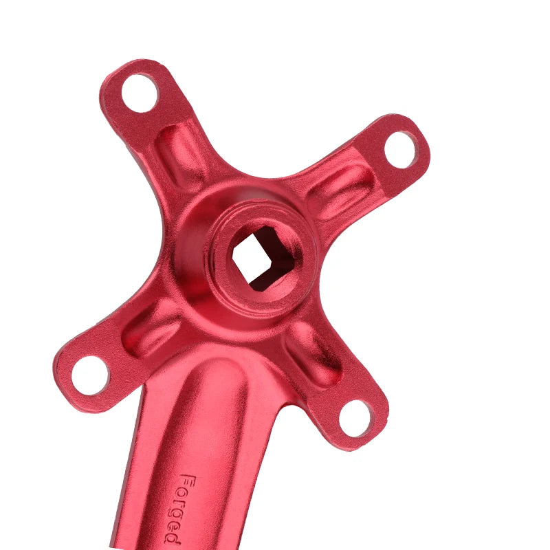 MEROCA CX Square Hole Bicycle Crankset 104BCD Aluminum Alloy IXF Square Hole Mountain Bike Crankset 170mm 32T/34T/36T/38T/40T/42