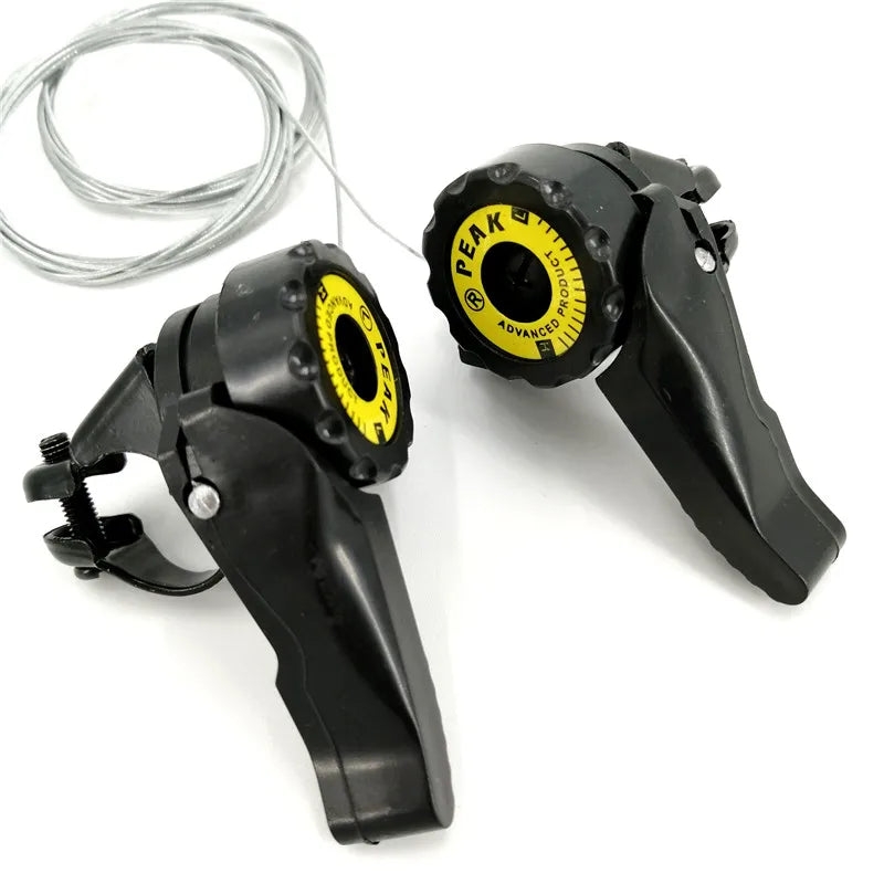 Mountain Bike Derailleurs Bicycle Shifters Thumb Shifter Plus 15/18/21 Speed Shifting Friction Shift Lever