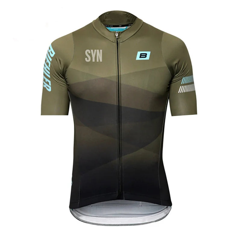 New SYN BIEHLER Pro Cycling Clothing for Men, Road Bike Wear, Racing Clothes, Quick Dry, Bicycle Jersey Set, New, 2025