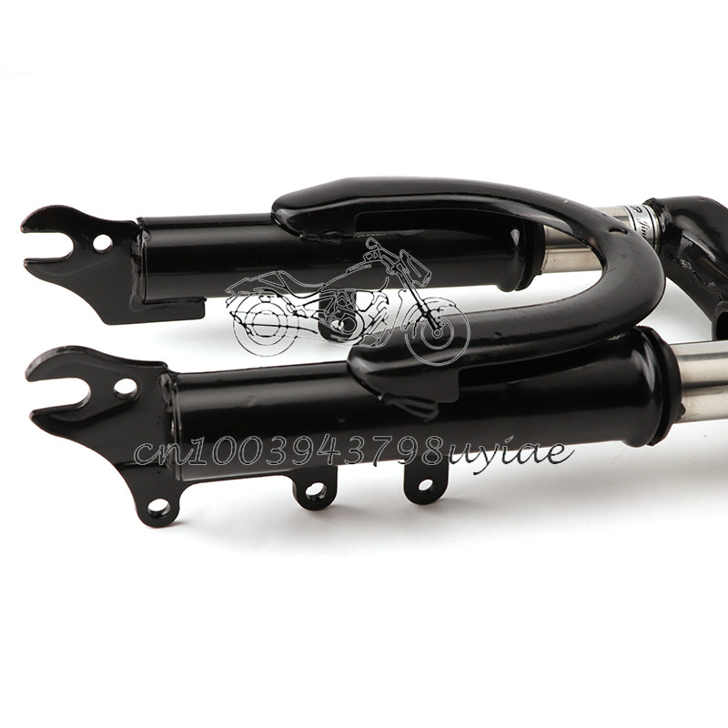 12 Inch Front Suspension Fork Alloy Steel Bracket for Motorcycle Mountain Bike Bicycle Electric Scooter Tube Shock Absorption