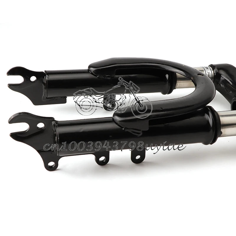 12 Inch Front Suspension Fork Alloy Steel Bracket for Motorcycle Mountain Bike Bicycle Electric Scooter Tube Shock Absorption