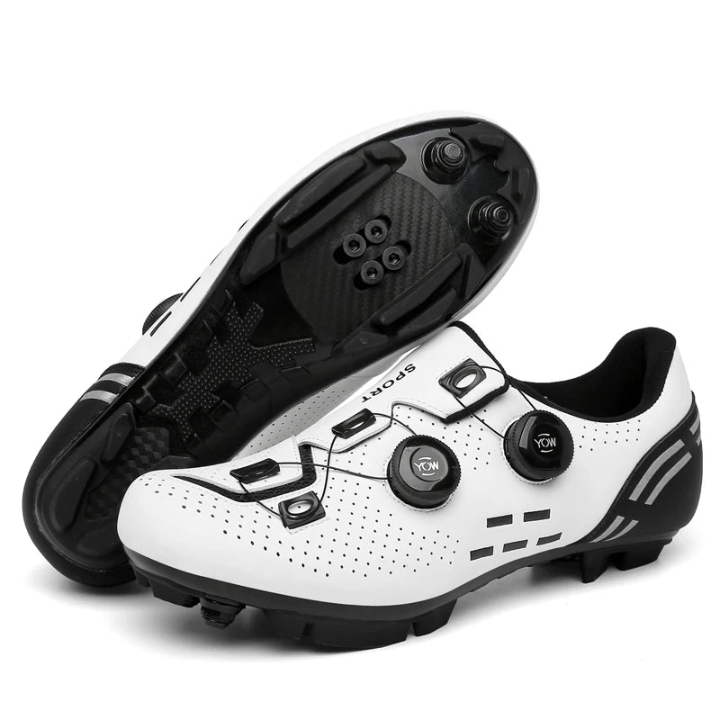 2025 New Cycling Shoes Road Bike Men Racing Contest Self-Locking Speed Bicycle Sneakers Women Spd Cleats Cycling Footwear