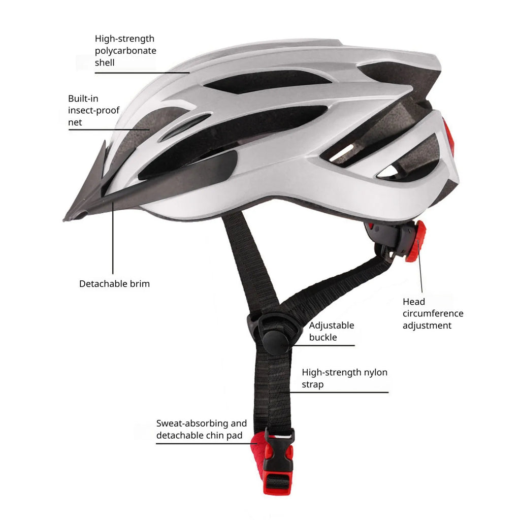 Adult Men's And Women's Bicycle Helmets Road Bike Mountain Bike Helmet  Lightweight Road Mountain Cycling Safety Sport Helmets