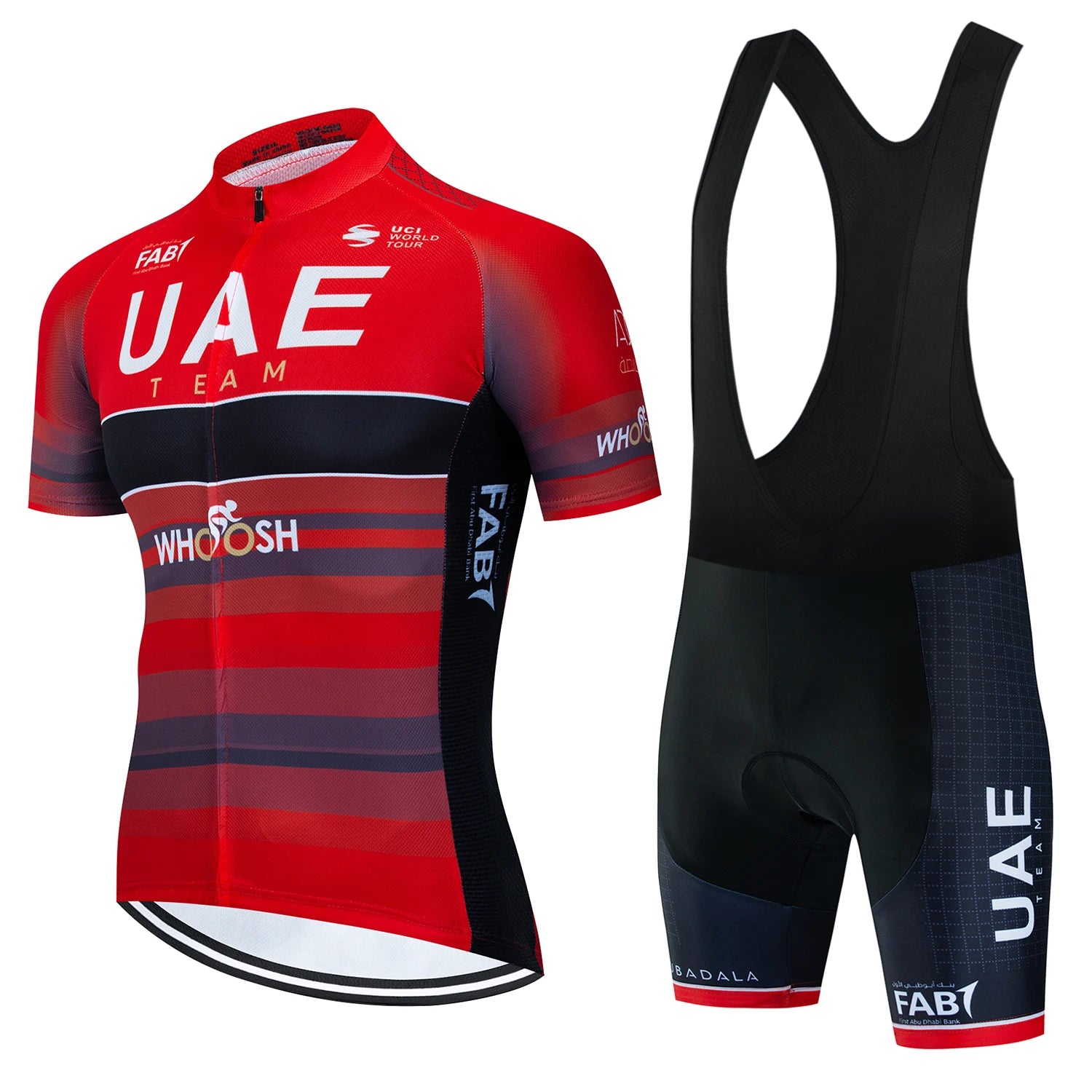 UAE Cycling Clothes Jersey Men Set Mtb Road Bike Uniform Shorts Man Mountain Complete 2024 Bib Men's Suit Cycle Spring Summer