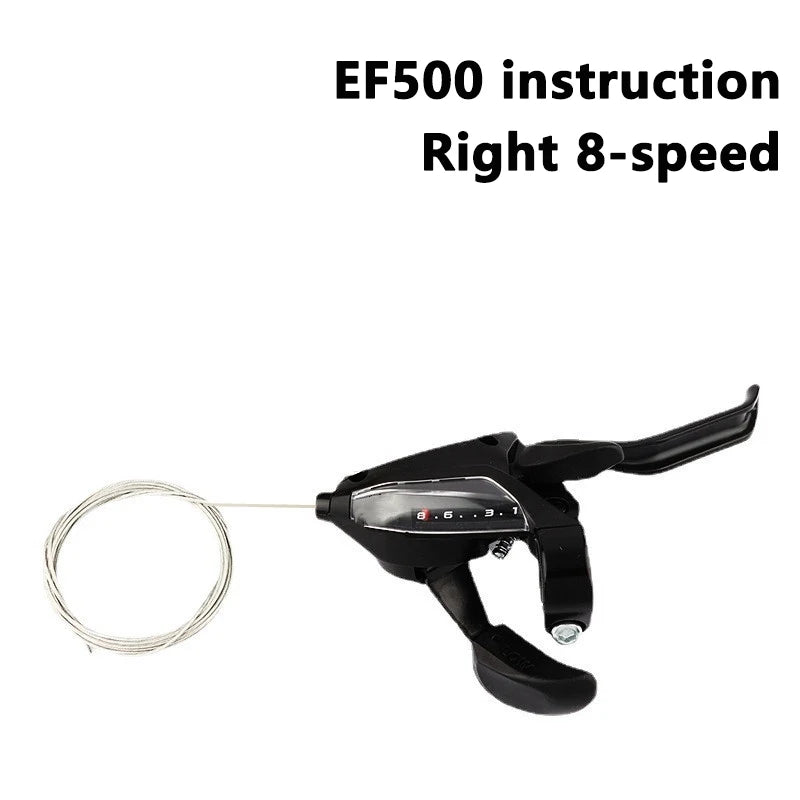 3x7 21 Speed Bicycle Shifter Levers Brake Cycling Disc Handle Brake Levers With Shift Cable Bike Accessories For Road Bike MTB