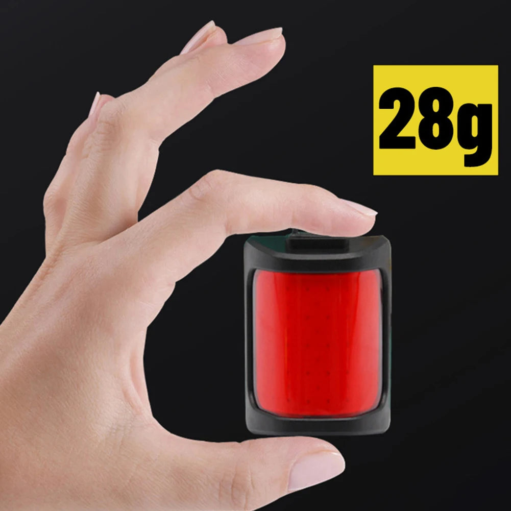 Bike Lights for Night Riding Bicycle Tail Light USB Rechargeable 200 Lumens Warning Light Rear Easy to Install Cycling Lamp