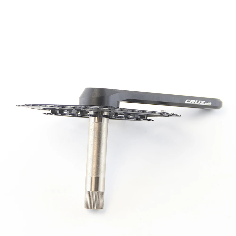 CRUZbike Road Bike Crankset 155/160/165/170/ Crank 9/10/11/12 Speed Double Chainring 46-30/48-32T with Bottom Bracket