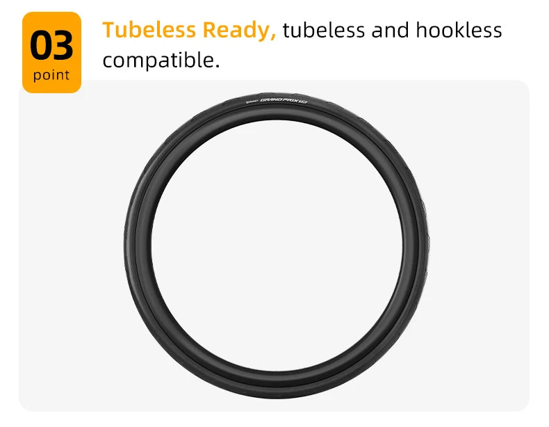 Continental Grand Prix Bicycle Road Tire 700 x 25C/28C/30C/32C Folding Clincher Bike Tyre Tubeless/Tube Type
