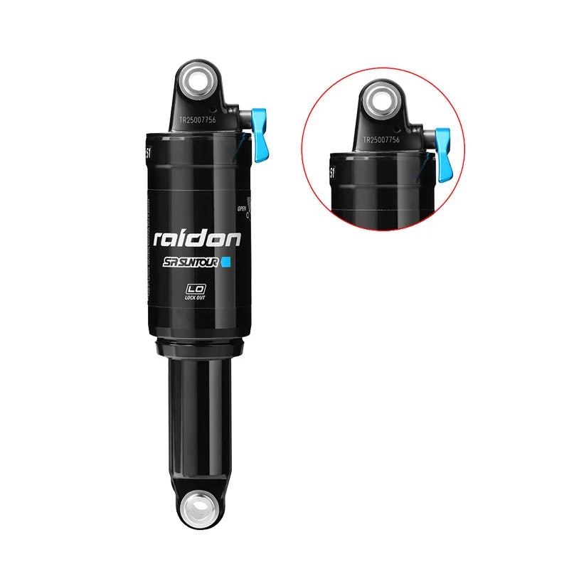 SR SUNTOUR RAIDON Bicycle Rear Shock Absorber Mountain Bicycle Shock Absorber XC Soft Tail Pressure Rear Bumper Shock Absorber