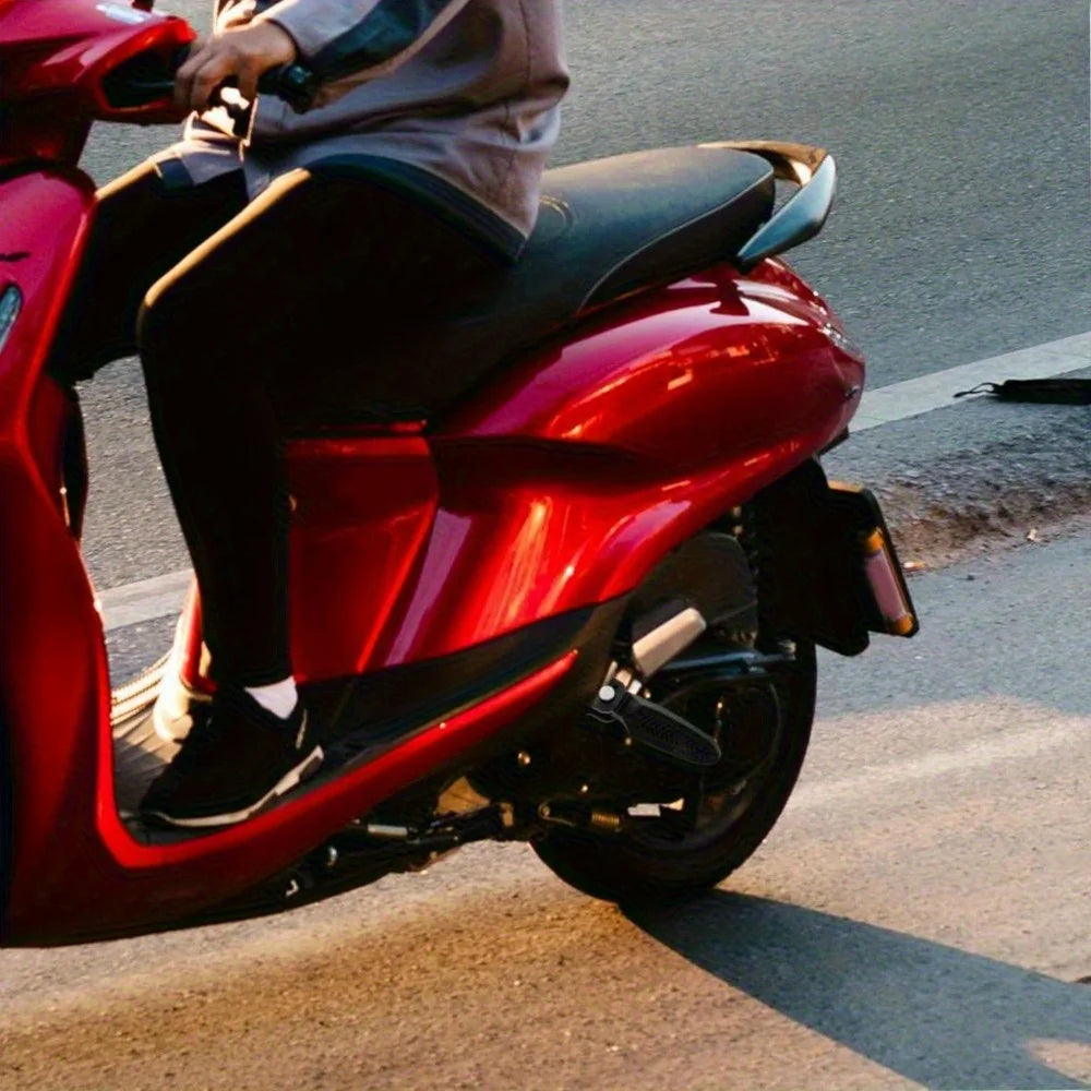 A set of foot mat supports, cycling accessories,rear seat pedals for electric bicycles