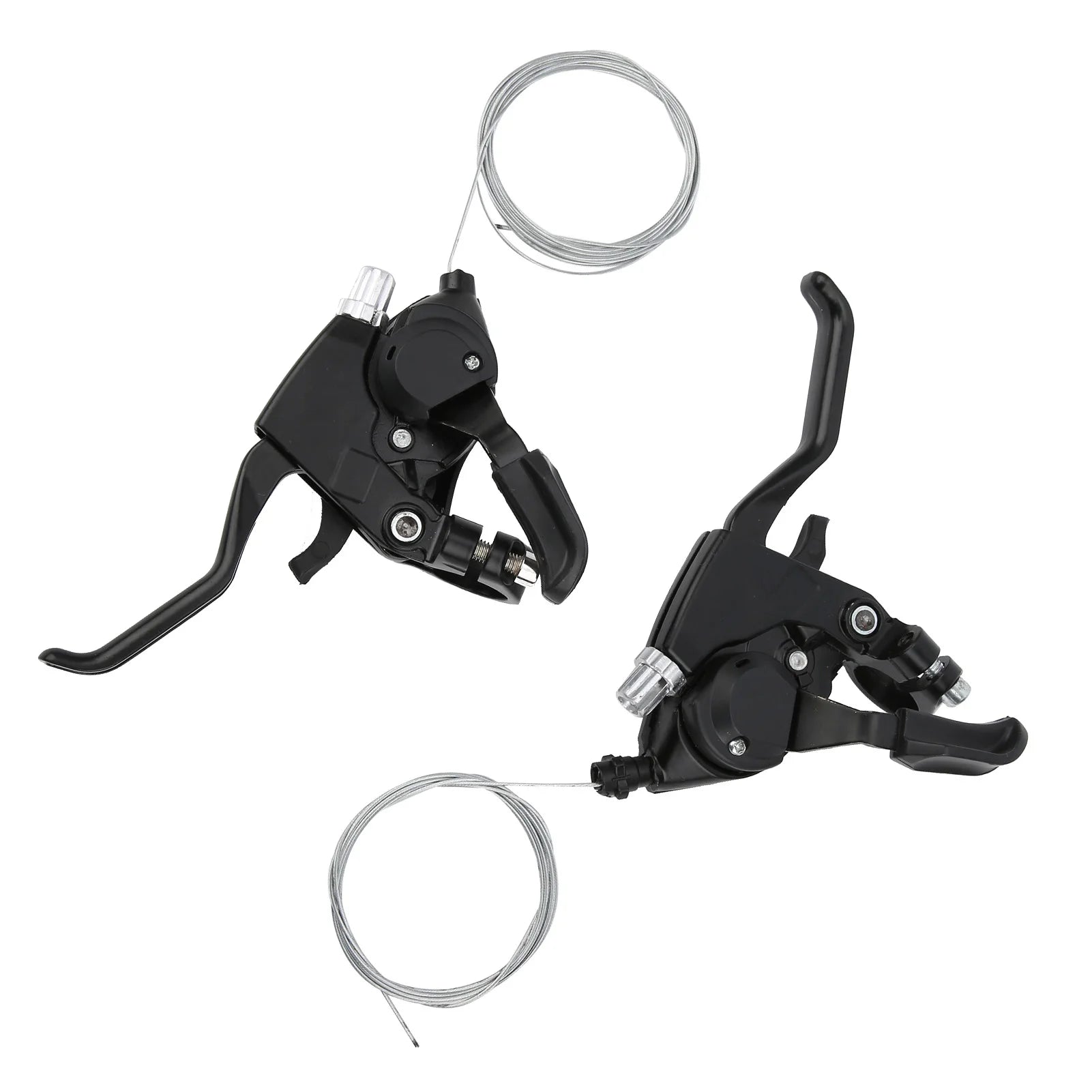 Brake Gear Shifter 1Pair 3x7 21 Speed Brake and Shifter Levers Combination Set with Gear Cable Shifter Brake Set for Bicycle