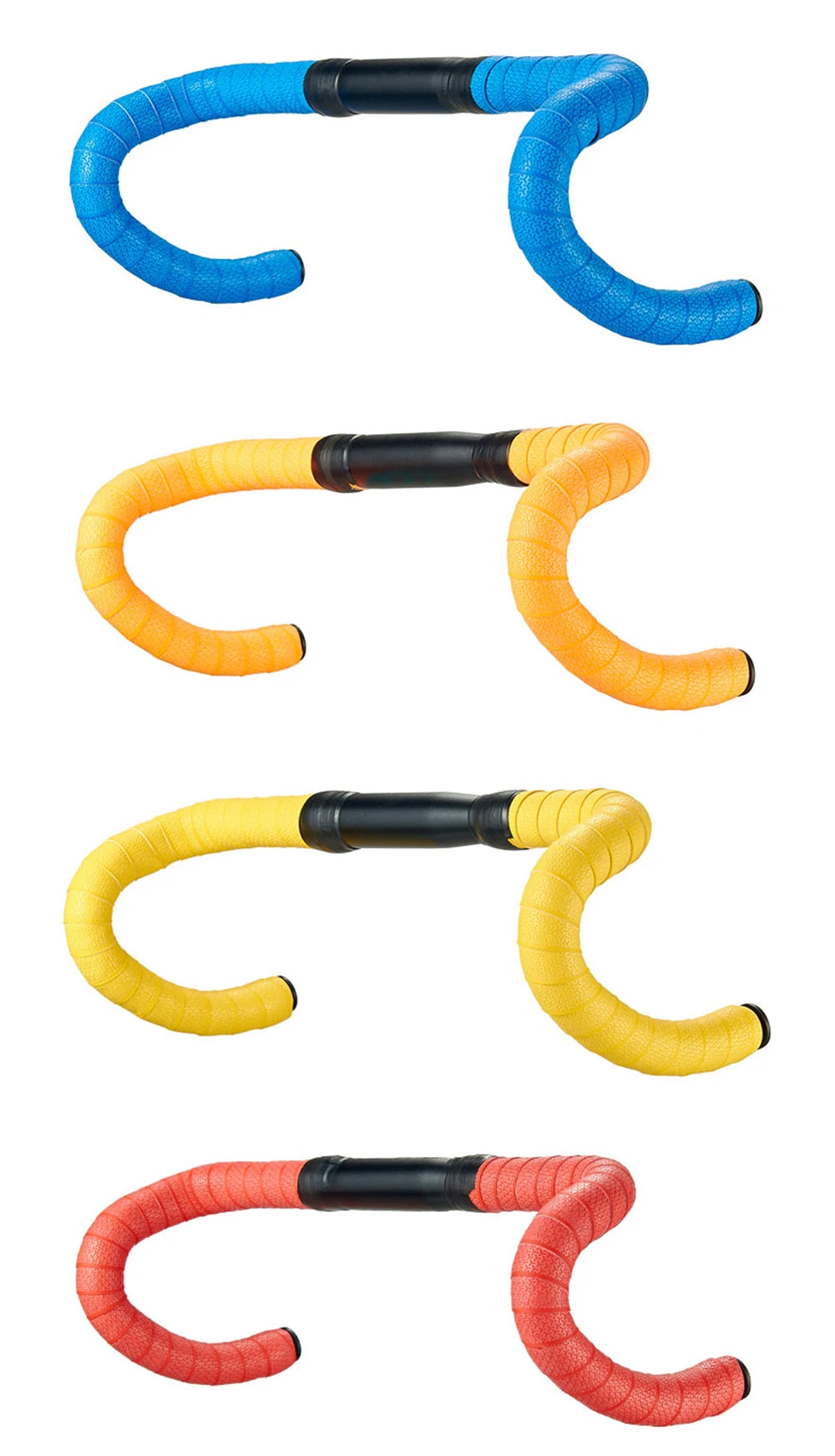 1Pair  Road Bike Handlebar Tape Anti Slip Silica Gel Handlebar Tape Shock Absorption Cycling Bar Tape Bicycle Accessories