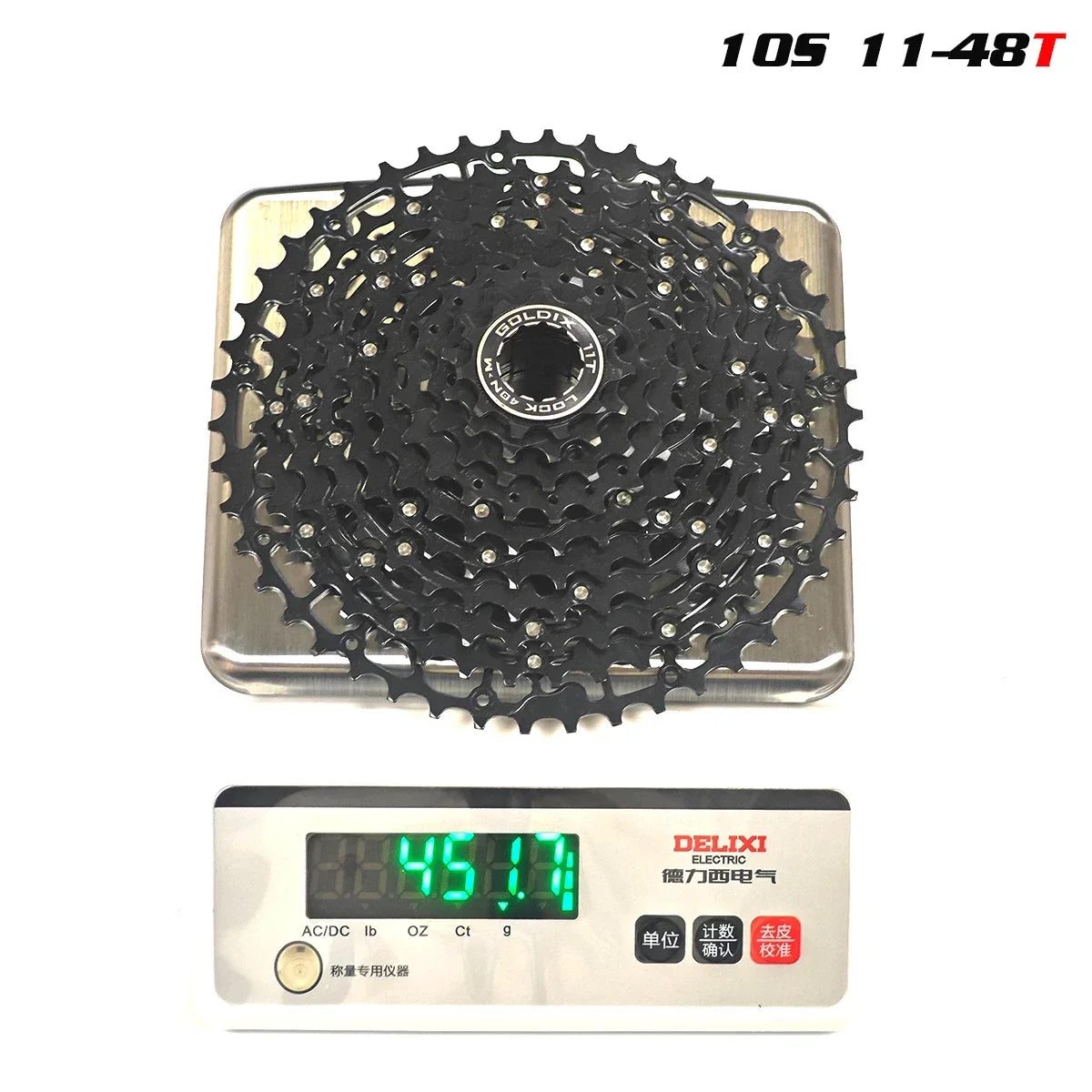 GOLDIX Ultralight Bicycle Cassettes Freewheel Carbon Steel Material 9/10/11/12/13 Speed HG Structure Sprocket for Mountain Bike