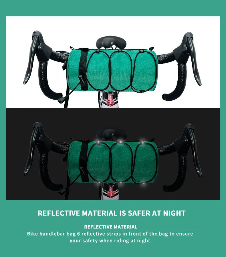 Bicycle front bag, chauffeur, large-capacity storage bag, outdoor waterproof cycling bag, mountain bike front bag Bicycle Bags