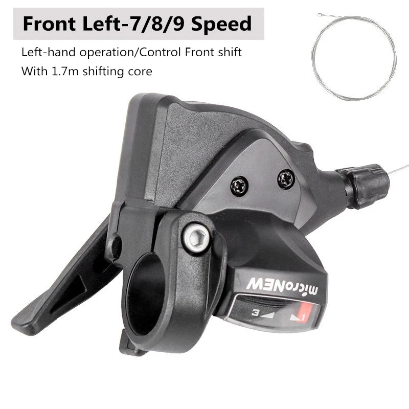 Bicycle Derailleur Front Rear Shift Lever 7/8/9/10/11Speed MTB Mountain Bike Shifter Bicycle Shifting Bicycle Parts microNEW