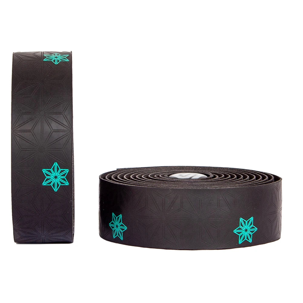 Road Bike Handlebar Tape Two-Colors Chrysanthemum Pattern Handlebar Tapes Non-slip and breathable Bar Tape Handlebar Accessories