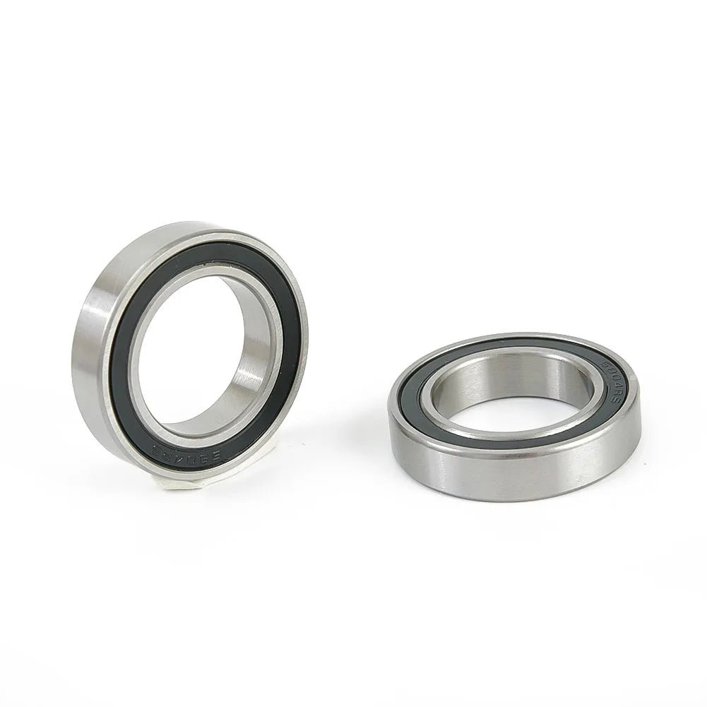 Bike Bearing Bearings Bike Black+Silver 20x32x7mm Spare Parts 2pcs/Set 61804/6804-2RS 6804-2RS About 20x32x7mm