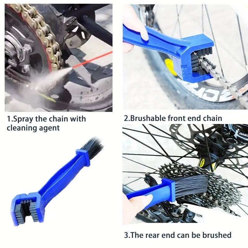 Bicycle cleaning set, cycling maintenance tools, chain cleaner, bicycle parts cleaning set