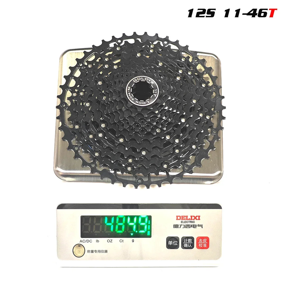 GOLDIX Ultralight Bicycle Cassettes Freewheel Carbon Steel Material 9/10/11/12/13 Speed HG Structure Sprocket for Mountain Bike