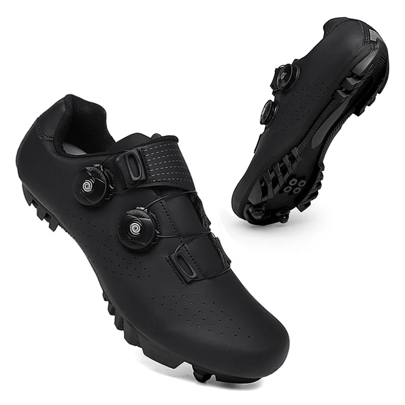 Cycling Sneaker MTB Men Sport Road Bike Boots Flat Racing Speed Sneakers Trail Mountain Bicycle Footwear Spd Pedal Cycling Shoes