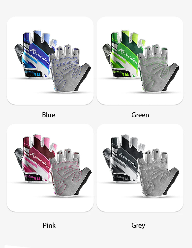 Cycling Gloves Anti-Radiation Sports Fitness Men And Women Breathable Non-Slip Short-Finger Bicycle Half-Finger Gloves