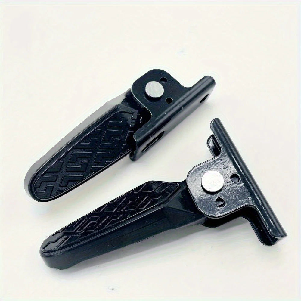 A set of foot mat supports, cycling accessories,rear seat pedals for electric bicycles