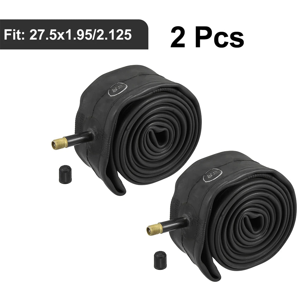 X Autohaux Bicycle Inner Tires 14/16/18/20/22/24/26 inch Schrader Tyres 1.75/2.125'' width Bike Cycling Tire Rubber Tube for MTB