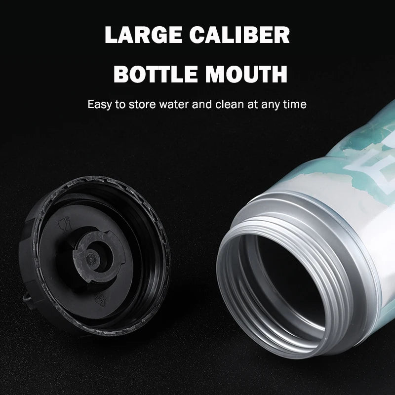 Insulated Keep Cold Cycling Water Bottle 610ML Big Capacity Road Bicycle Bottle Squeeze MTB Bottle Sports Drinking Bottle