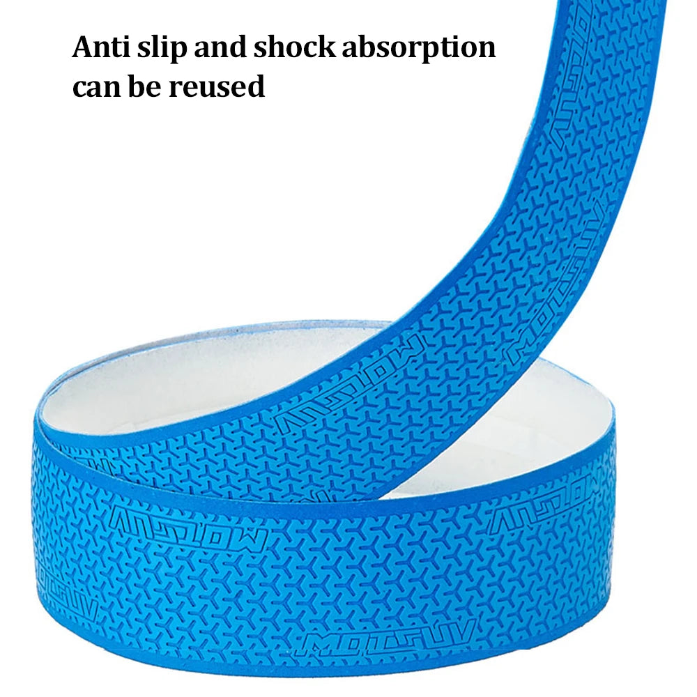 1Pair  Road Bike Handlebar Tape Anti Slip Silica Gel Handlebar Tape Shock Absorption Cycling Bar Tape Bicycle Accessories