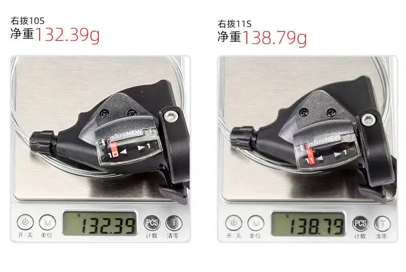 Bicycle Derailleur Front Rear Shift Lever 7/8/9/10/11Speed MTB Mountain Bike Shifter Bicycle Shifting Bicycle Parts microNEW