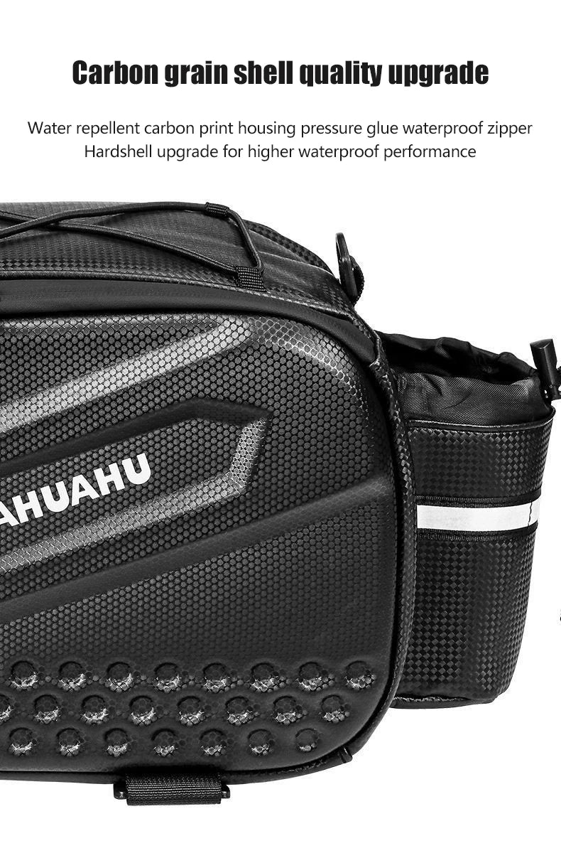 Bicycle Carrier Bag Large Capacity Bike Bags Foldable Rear Seat Bag Bike Rear Basket Waterproof Pannier Trunk Seat Saddle Bags