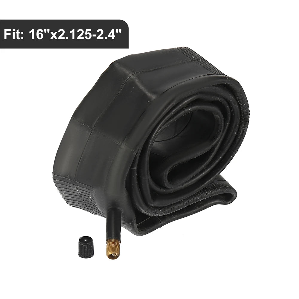 X Autohaux Bicycle Inner Tires 14/16/18/20/22/24/26 inch Schrader Tyres 1.75/2.125'' width Bike Cycling Tire Rubber Tube for MTB