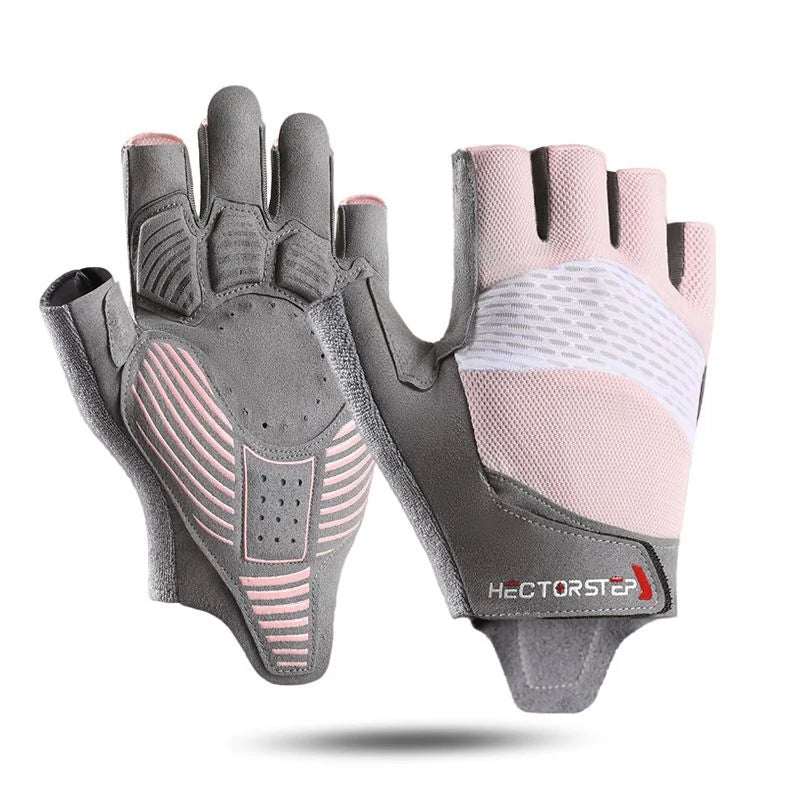 Cycling Gloves - Shock-Absorbing, Breathable, Anti-Slip Shock-Absorbing Pad for Bicycle/Mountain Bike/Workout/MTB/Gym