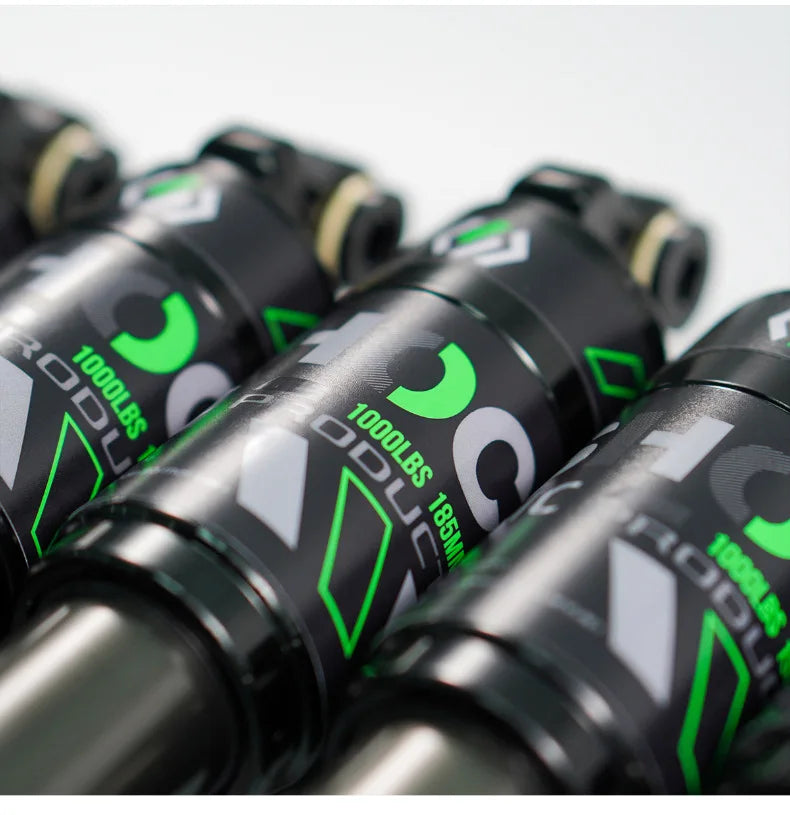 Bike Rear Shock Absorber, Bicycle Hydraulic Shock Absorbers, Suspension, 120mm, 125mm, 150mm, 165mm, 185mm, 190mm,200mm Dropship