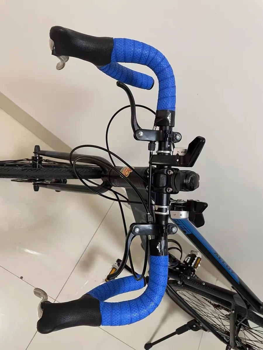 1Pair  Road Bike Handlebar Tape Anti Slip Silica Gel Handlebar Tape Shock Absorption Cycling Bar Tape Bicycle Accessories