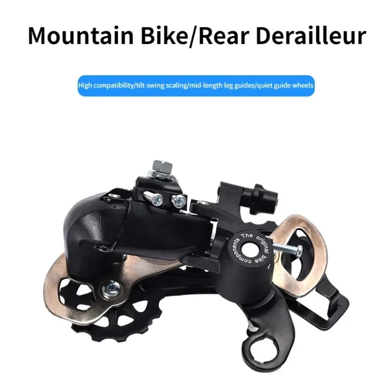 TX35 Rear Bicycle Derailleur Transmission Mountain Bike Chain Road Bike 7/8/9/21/24/27 Speed Outdoor Sports Bicycle Accessories