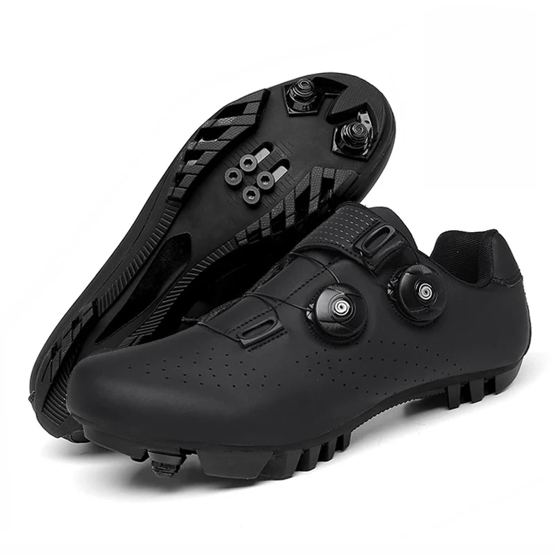 Cycling Sneaker MTB Men Sport Road Bike Boots Flat Racing Speed Sneakers Trail Mountain Bicycle Footwear Spd Pedal Cycling Shoes