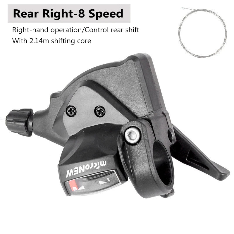 Bicycle Derailleur Front Rear Shift Lever 7/8/9/10/11Speed MTB Mountain Bike Shifter Bicycle Shifting Bicycle Parts microNEW