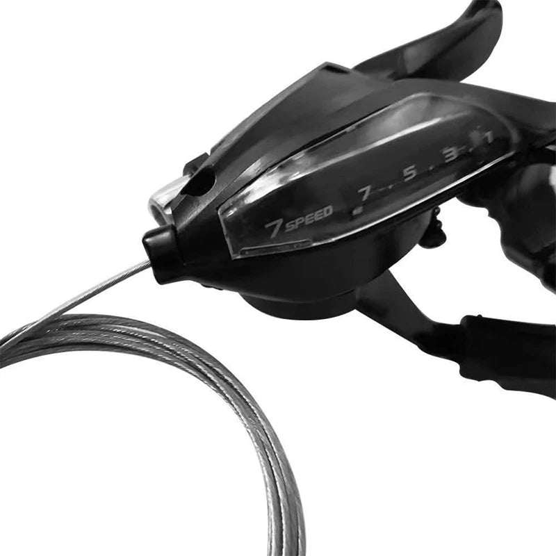 3x7 21 Speed Bicycle Shifter Levers Brake Cycling Disc Handle Brake Levers With Shift Cable Bike Accessories For Road Bike MTB