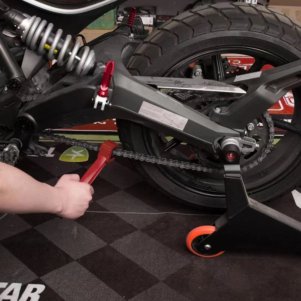 Motorcycle Chain Brush Cleaner Plastic Bicycle/Moto Brush Clean Chain Cleaner Outdoor Scrubber Road Care Tools Motorcycle Parts