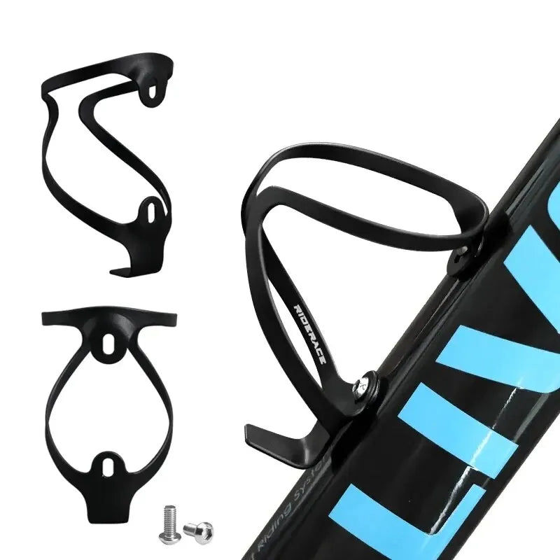 RIDERACE Bicycle Bottle Holder Ultralight Aluminium Alloy MTB Mountain Road Bike Water Kettle Cage Mount Cycling Accessories