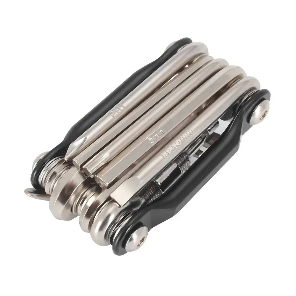 11 in 1 Bicycle Repair Tool Kit Mountain Bike Wrench Screwdriver Chain Hex Spoke Multifunction Bicycle Repair Set Cycling Tool