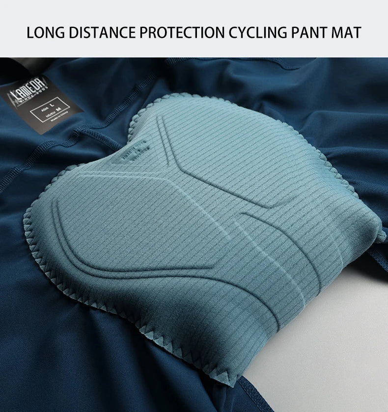 Lameda Bicycle Clothes Set Comfortable Breathable Tight Quick Drying Men's Cycling Clothes Long Sleeved Top Bicycle Pants