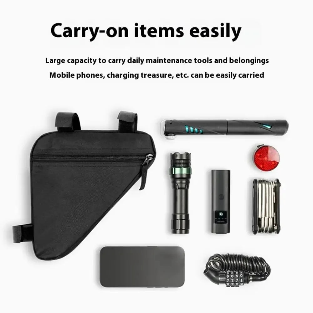 Bicycle Triangle Bag Bicycle Front Frame Handlebar Waterproof Cycling Bags Bike Parts