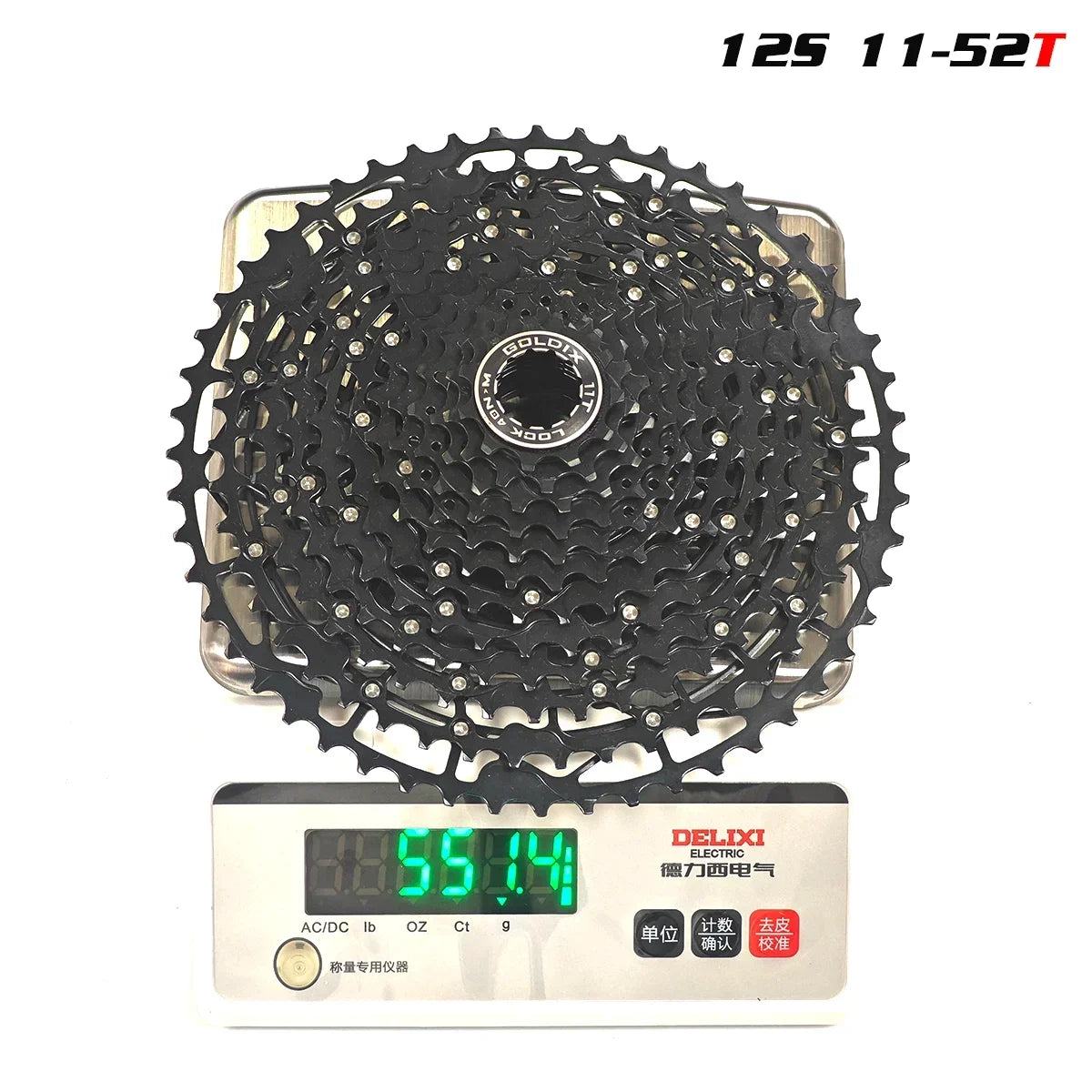 GOLDIX Ultralight Bicycle Cassettes Freewheel Carbon Steel Material 9/10/11/12/13 Speed HG Structure Sprocket for Mountain Bike